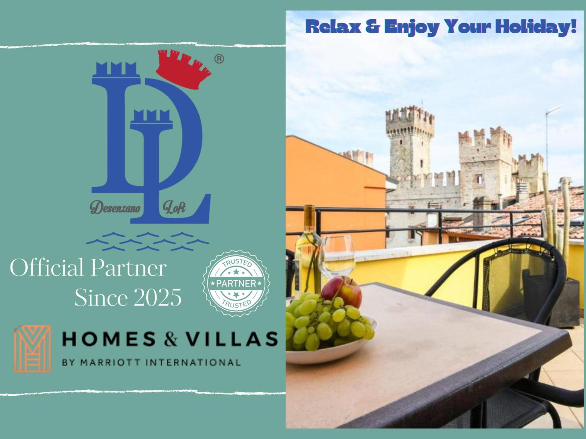 Desenzanoloft Official Partner Marriott Homes & Villas -Penthouse Never Say Never Sirmione Castle View Εξωτερικό φωτογραφία